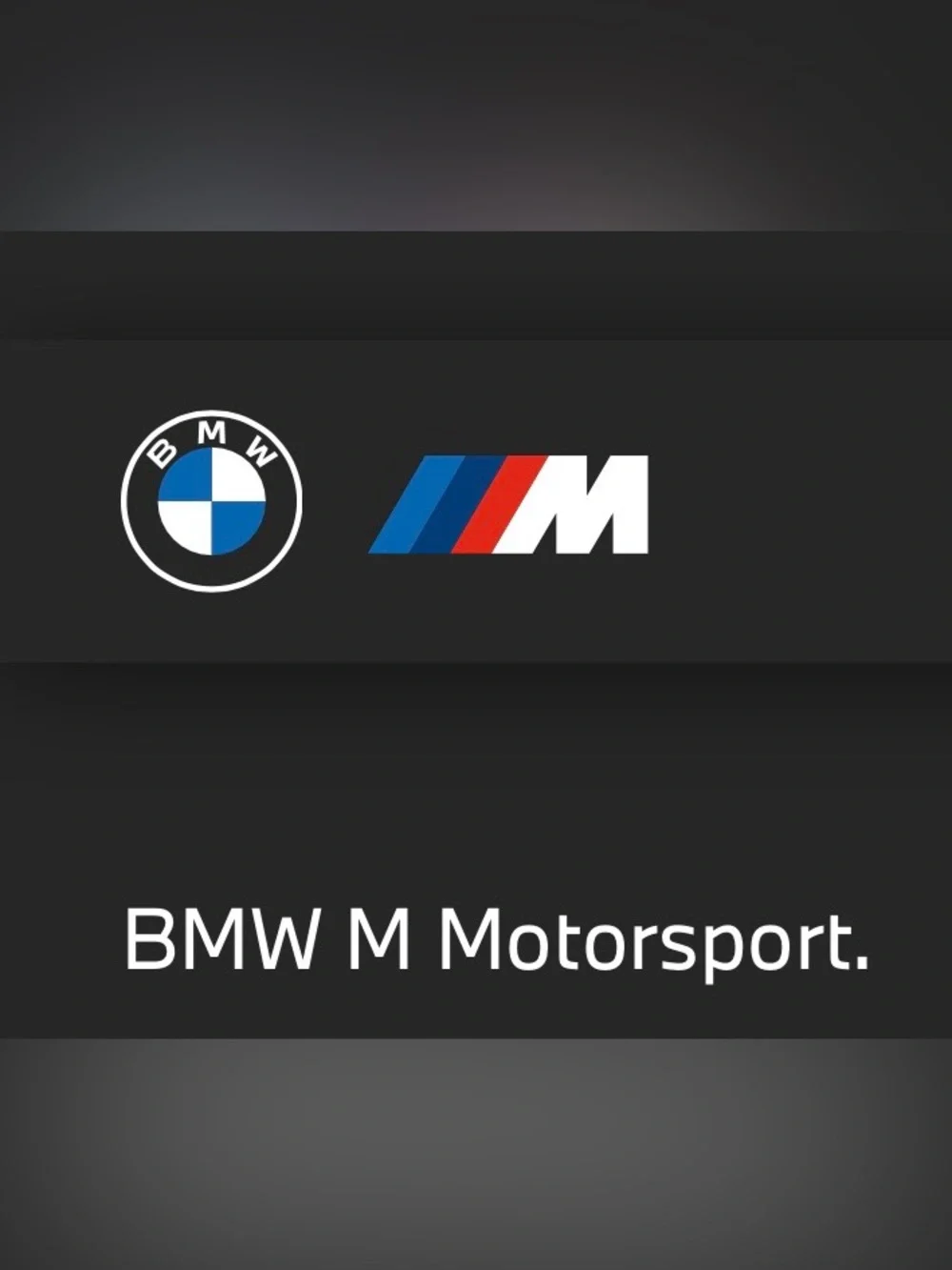 Authentic BMW M Motorsport Parking Only' Metal Sign